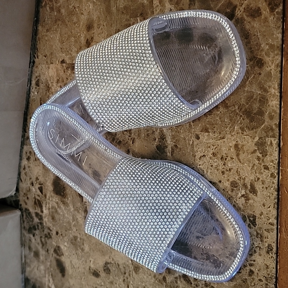 Simi London rhinestone Slip on Sandals
